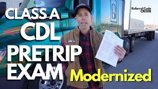 Ace YOUR CLASS A CDL PRETRIP (MODERNIZED!)