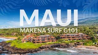 Maui Vacation Beachfront Condo Makena-Surf G101