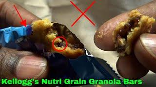   How To Use Kellogg's Nutri Grain Granola Bars Review