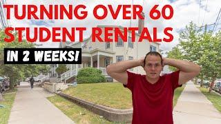 How we turned over 60 student rental properties in 2 weeks