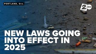 New laws going into effect in Oregon, Washington in 2025