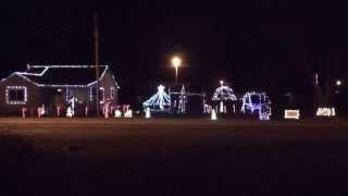 2014 Mohler Christmas lights  trans Siberia orchestra