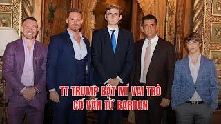 31OCT24 | TT TRUMP BẬT MÍ VAI TRÒ CỐ VẤN TỪ BARRON!