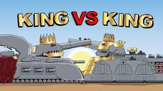 "The decisive battle of the Kings" - Cartoons about tanks