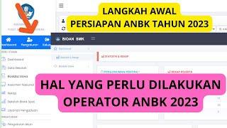 LANGKAH AWAL PERSIAPAN PELAKSANAAN ANBK 2023