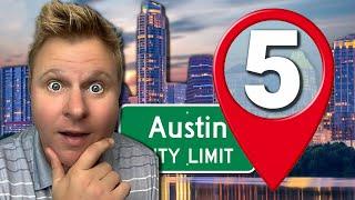 TOP 5 Cities People Are Moving To Near Austin Texas!