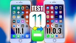 iOS 11.1 vs iOS 11.0.3 Battery TEST | This Might Surprise You