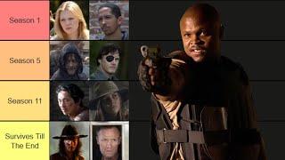 When Should EVERY Walking Dead Character Have Died??? - TWD Rankings