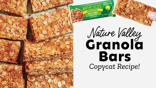 Copycat Nature Valley Granola Bars