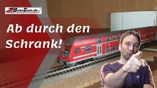 Ab durch den Schrank!  Ich baue meine Schrankdurchfahrt