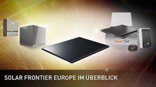 Solar Frontier Europe im Überblick