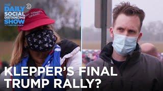 Jordan Klepper Hits One Last Trump Rally Before the Election | The Daily Social Distancing Show