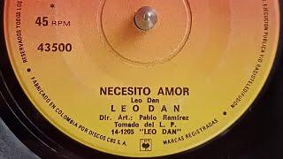 Necesito amor - Leo Dan - Balada