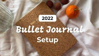 My 2022 Bullet Journal Setup | Plan with me | Minimalist and Easy | Mindful