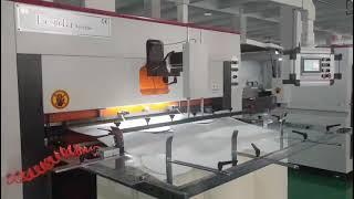 High Speed Paper Plate Roll Die Cutting Creasing Machine