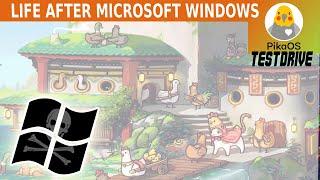 Life After Microsoft Windows Linux PikaOS Test Drive