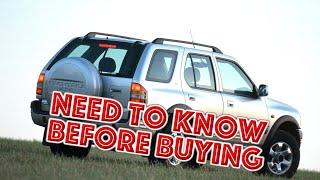 Is it a bad idea to buy a used Opel Frontera?