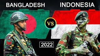 Bangladesh vs Indonesia military power comparison 2022