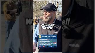 Muslim Absolutely Obliterates Christian | Hashim | Speakers Corner