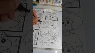 Color series - shinchan|| Shinchan drawing || #coloring #foryou #cartoon #drawing #fypシ゚ #ytshorts