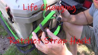 Life Changing Ratchet Strap Tie Down Hack!