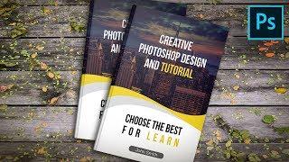 How to Make a Book Cover Design in Photoshop, Photoshop Tutorial