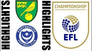 Portsmouth FC vs Norwich City Highlights | EFL Championship 2024-2025