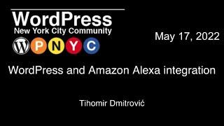 WordPress and Amazon Alexa integration