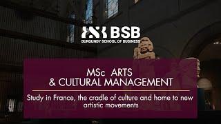 MSc Arts & Cultural Management - Programme overview