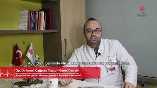 Apandisit ne zaman alınması gerekir? Ameliyat şart mıdır?