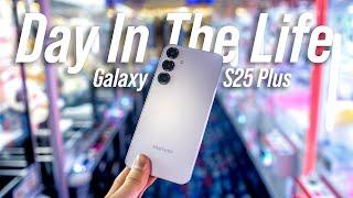 Day in The Life with Galaxy S25 Plus ~ Camera & Battery Test