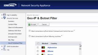 Botnet Protection with a SonicWALL Firewall