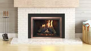 Nordik 34i Gas Fireplace Insert - Kozy Heat