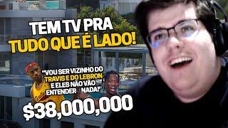 CASIMIRO REAGE A UMA CASA DE 38 MILHÕES DE DÓLARES EM BEVERLY HILLS | Cortes do Casimito