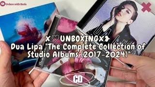 Dua Lipa "The Complete Collection of Studio Albums (2017-2024)" CD UNBOXING