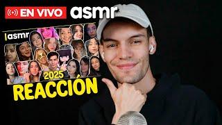 #ASMR en vivo REACCIONANDO al ASMR festival CON MUJERES