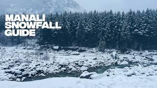 A quick guide to Manali snowfall #manali #manalisnowfall