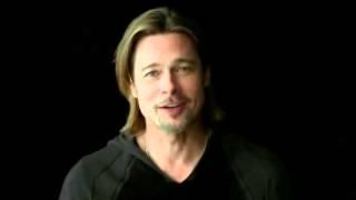 Oscars 2012 - Brad Pitt's first movie moment was "War of the Gargantuas"