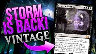 Vintage Storm is POWERFUL! Black Lotus ️ Beseech the Mirror ️ Yawgmoth's Will Magic: The Gathering