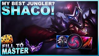 IS SHACO MY BEST JUNGLER? - Fill to Master | League of Legends