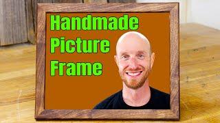 Making a Walnut Picture Frame | No More Cheap Wood