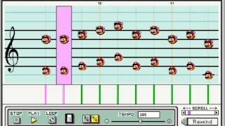 Mario Paint Composer: Something About Us - Daft Punk