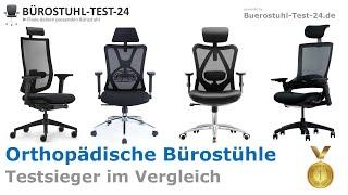 Orthopädische Bürostühle 2024 (TOP 5)  Testsieger im Vergleich (ergonomische Schreibtischstühle)