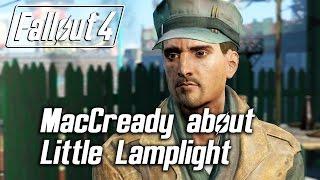 Fallout 4 - MacCready about Little Lamplight & leaving the Capital Wasteland