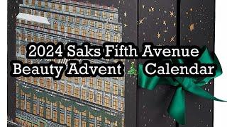 2024 Saks Fifth Avenue Beauty Advent  Calendar: 25 Days of Luxury Products! | Beautyamab