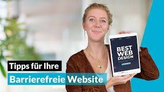 So wird Ihre Website barrierefrei und nachhaltig | Barrierefreiheit 2025 | Kurz erklärt