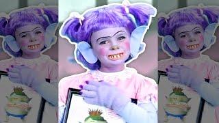 Bridget from Trolls Face Paint | Trolls Face Paint #Shorts