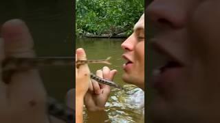 BRO'S A SNAKE WHISPERER.. 