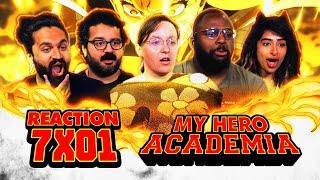 AMERICAAA! HECK YEAH! | My Hero Academia - 7x1 In The Nick of Time! | Group Reaction
