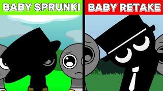 New Incredibox - BABY Sprunki Vs BABY Rettake